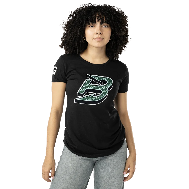 BAUER PWHL WOMENS TEE BOSTON FLEET