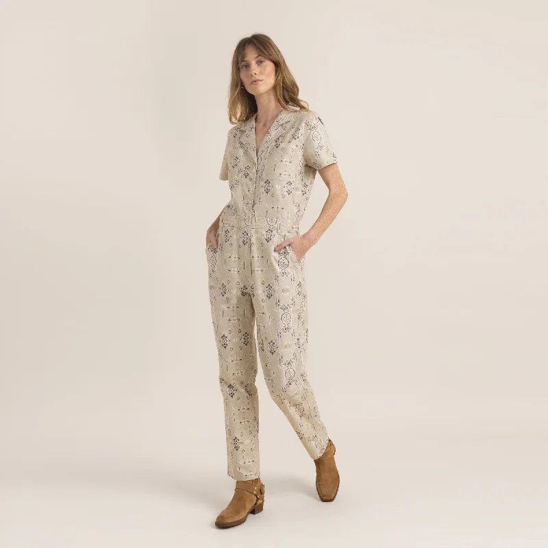 Layover Jumpsuit - Stone